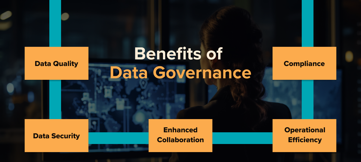 5 benefits of data governance - infographic