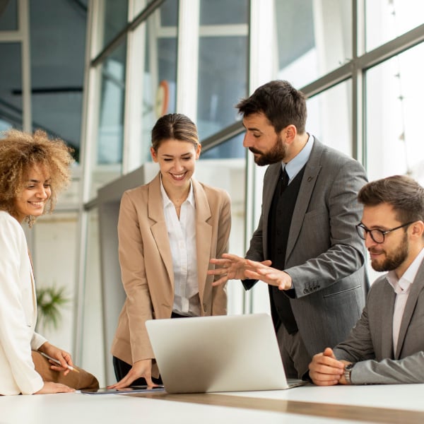 business people working together in the office