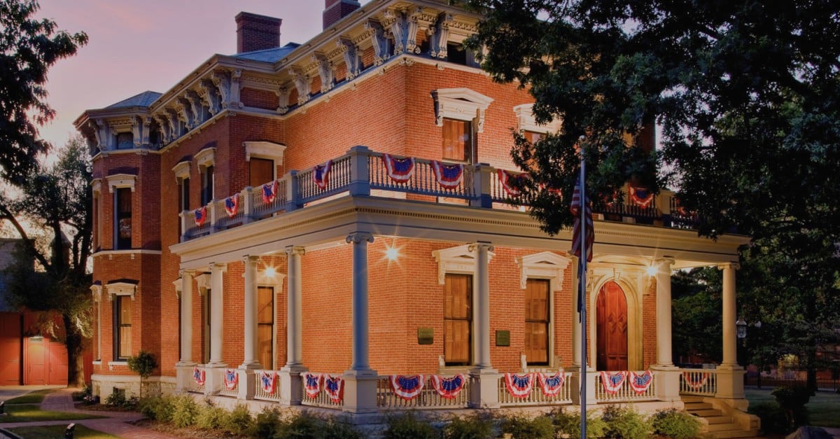 Benjamin Harrison Presidential Site Outside view-1