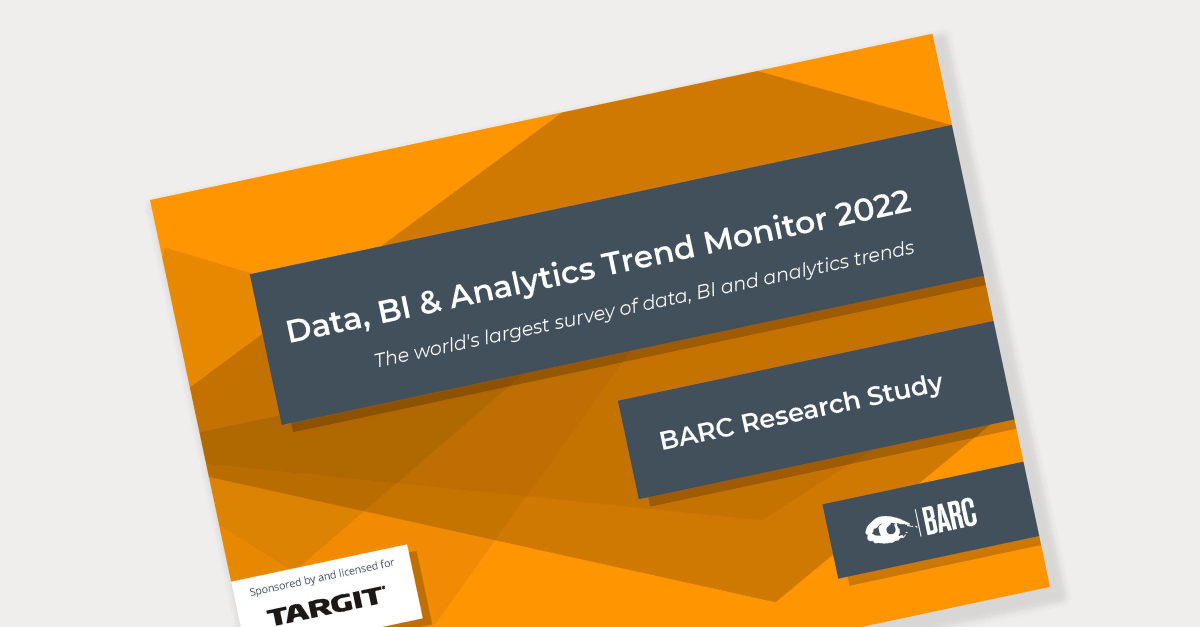 Data BI Analytics trend monitor 2022